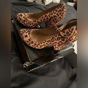 Size 12 TORRID LEOPARD HEELS